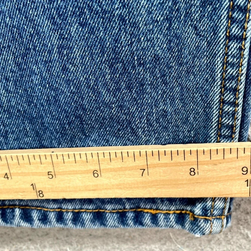Levi's 505 Jeans Mens 37x30.5* Blue Denim‎ Grunge Skate Academia Preppy Workwear